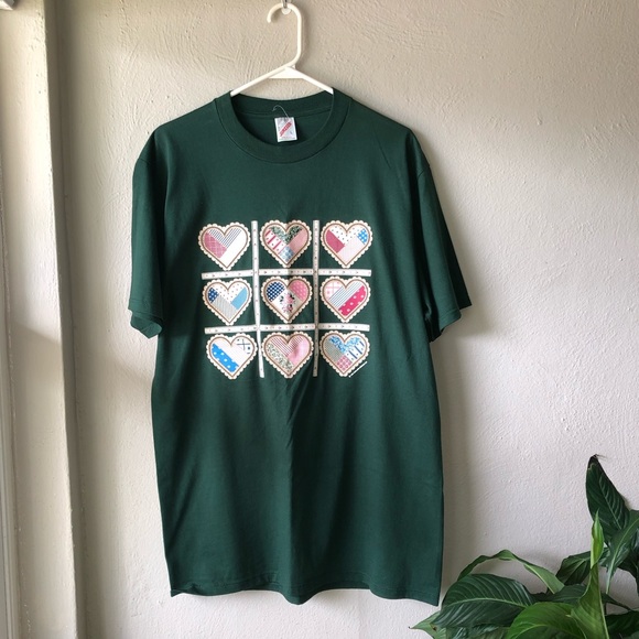 Cottagecore Grandma Doily Hearts Shirt - Picture 2 of 4